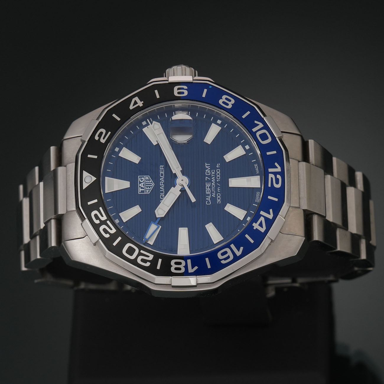 TAG HEUER(USED)태그호이어 아쿠아레이서 GMT 43 WAY201T